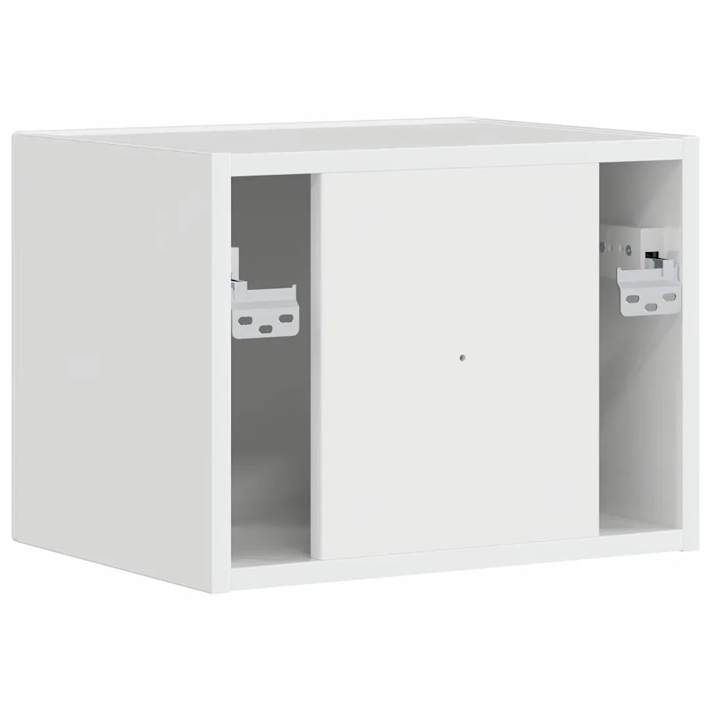 Mobile TV da parete-Mobile TV a Muro-Credenza TV Bianco Lucido 60 x 31 x 29.5 cm 930630