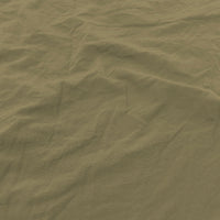 Set Lenzuola Matrimoniale Sopra Sotto e 2 Federe Linea Water Washed Ocra