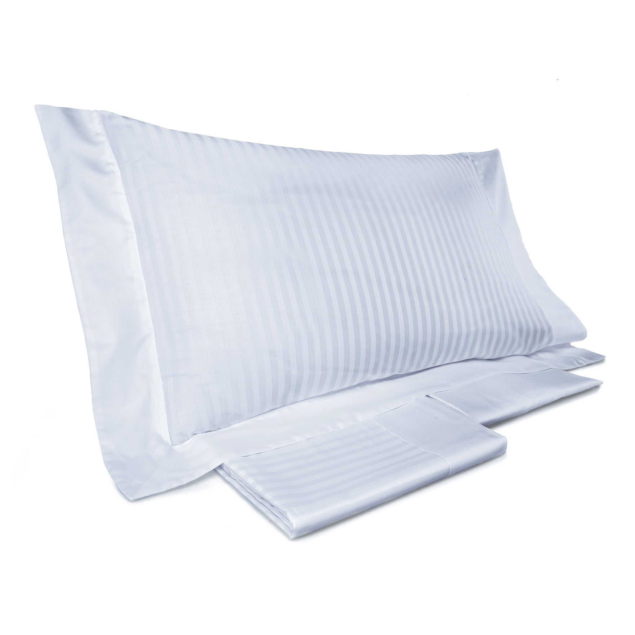 Set Lenzuola Matrimoniali Sopra Sotto e Federe Tinta Unita Mitera Rubino Azzurro Chiaro