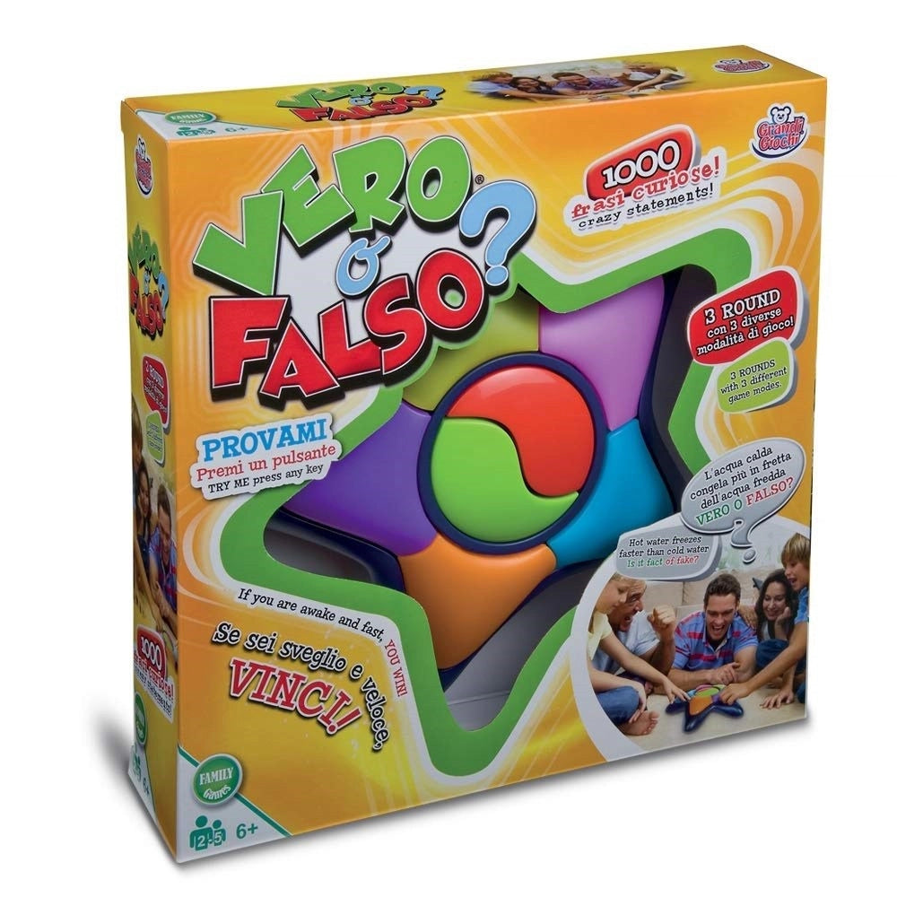 Trade Shop - Vero O Falso Gioco Di Società Elettronico 1000 Frasi Grandi Giochi -