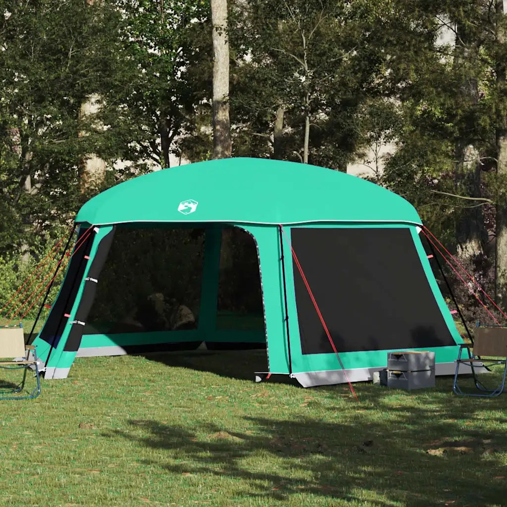 Tenda da piscina con Patta Rimovibile&Pareti in Rete 618x532 cm 4100629