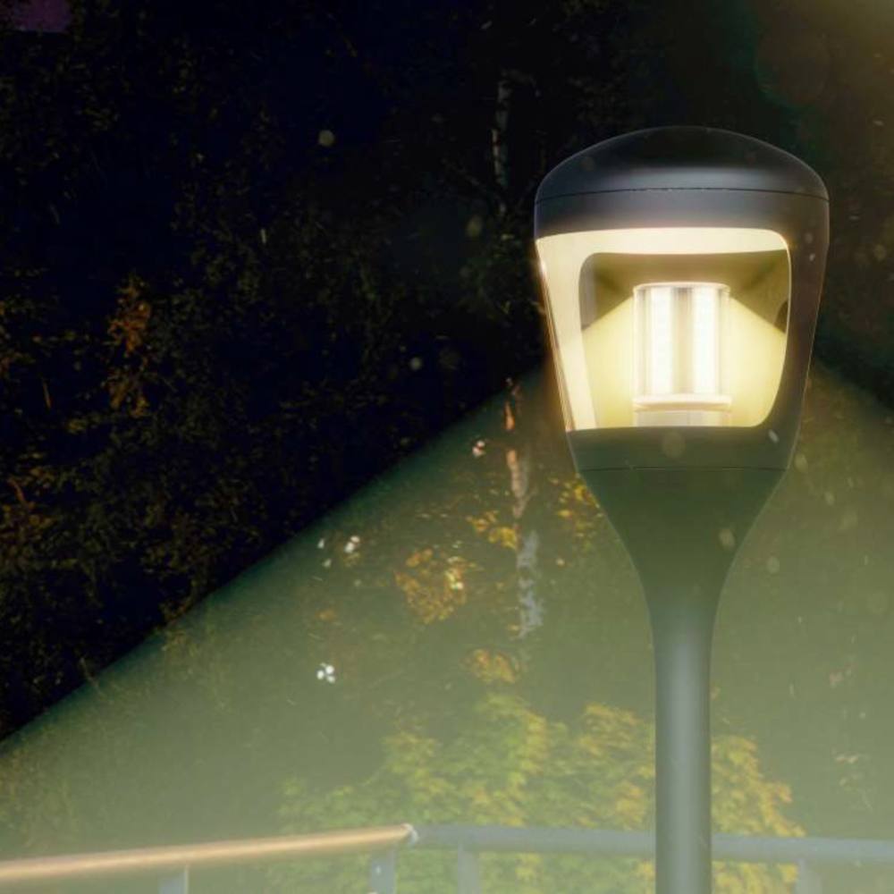 Lampada da soffitto cilindrica beneito bnt123 con portalampada e27 36w