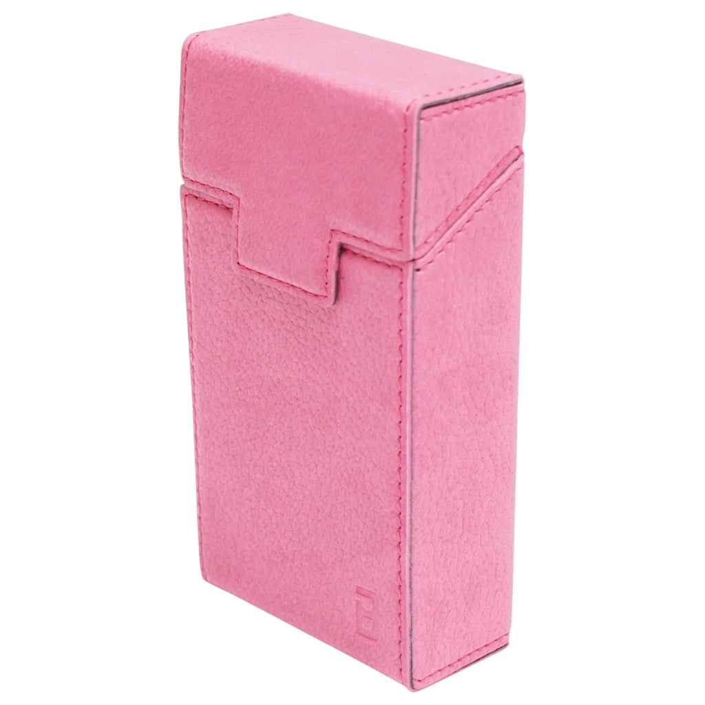 Custodia in pelle rosa per pacchetto di sigarette P21