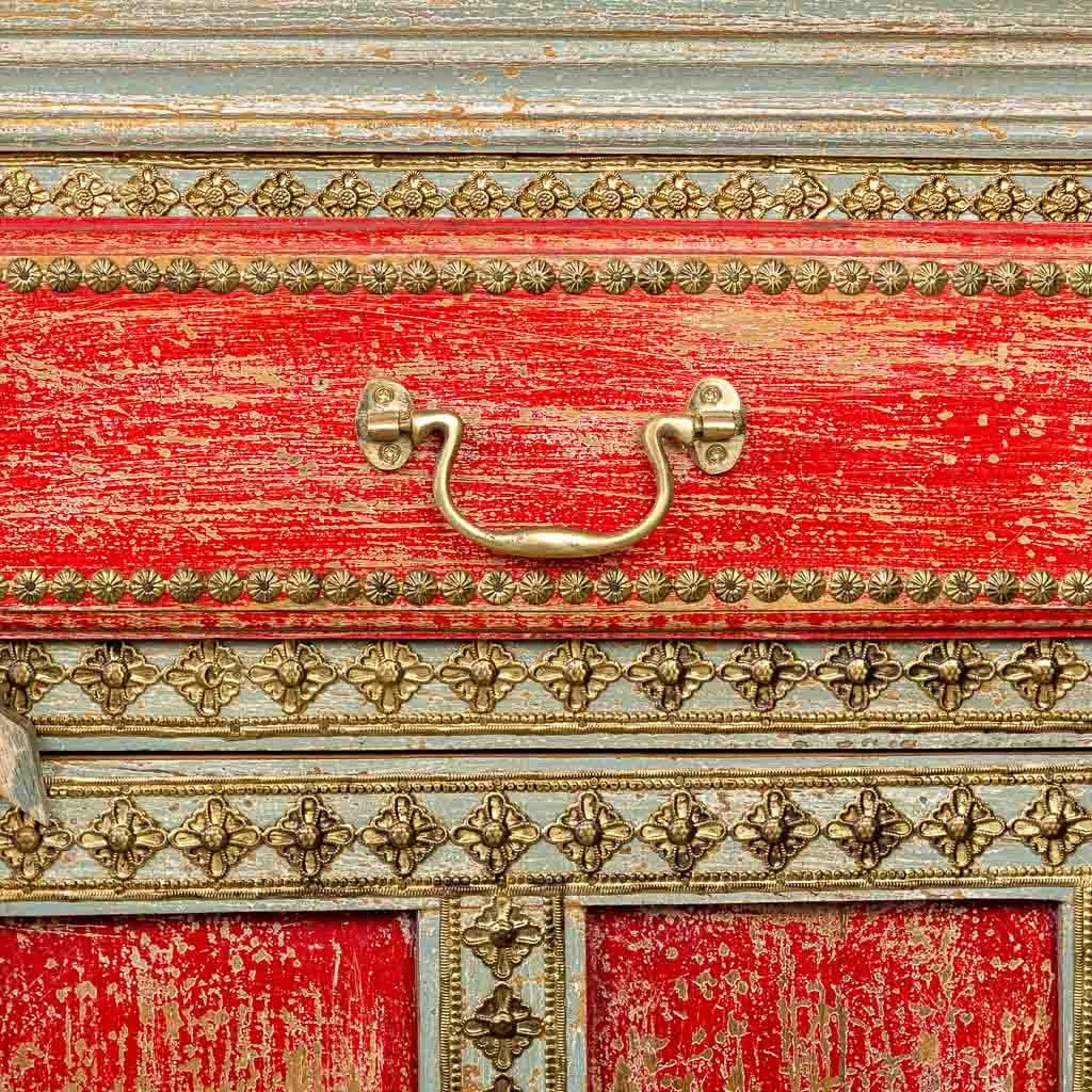 Credenza in legno multicolore 107x46x90h cm