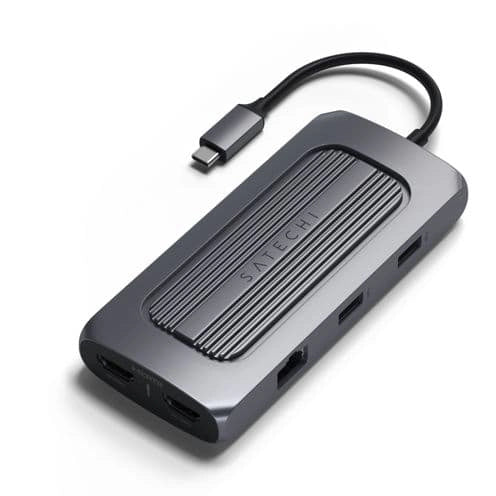 Satechi USB-C Multiport MX adatt. grigio spazio