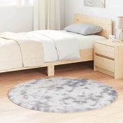vidaXL Tappeto Shaggy a Pelo Lungo NAVARRA Grigio Argento 120x120cm