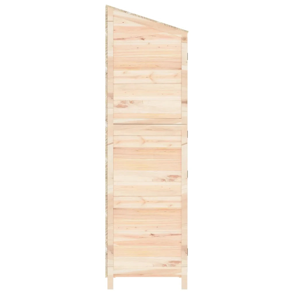 Capanno da Giardino 55x52x174,5 cm in Legno Massello di Abete CFW5799169