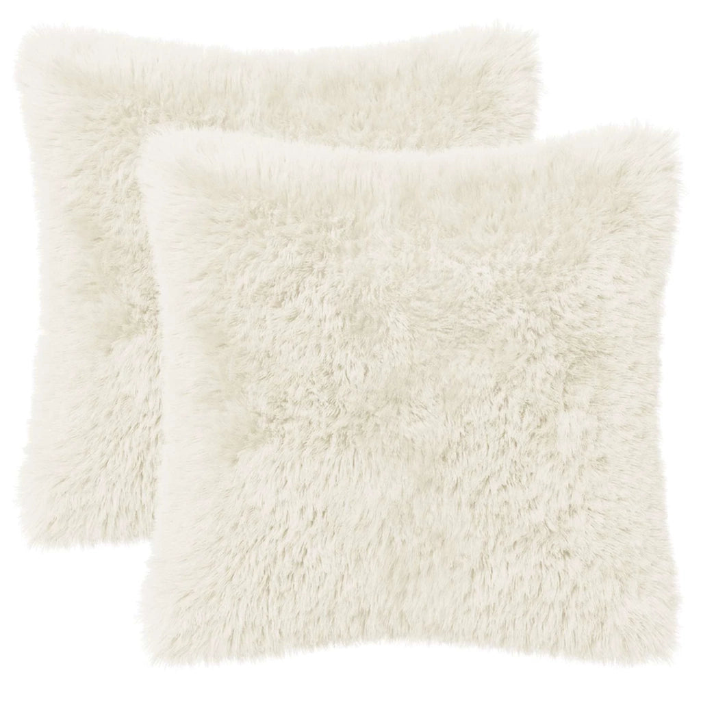 Cuscino con cuscino HEERLEN 12 pz Bianco Fleece PV 927240