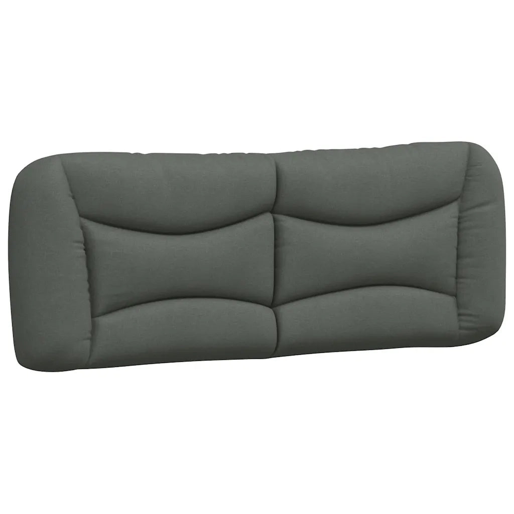 Giroletto senza Materasso Hvar Grigio Scuro 140x190 cm Tessuto 3207766