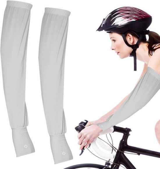Mouwen per braccio - 50*11cm - Protezione solare estiva - Mou per mano - Maniche per donne - Protezione contro il sole e UV - Mou per braccio per attività all'aperto - Molto morbidi - Protezione UV per braccia per bicicletta all'aperto