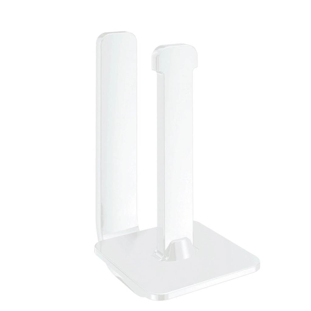 Portarotolo di riserva da muro in ottone, acciaio inox e Cromall 3224-02 Gedy serie OUTLINE Bianco Opaco