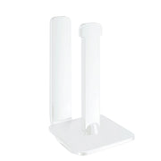 Portarotolo di riserva da muro in ottone, acciaio inox e Cromall 3224-02 Gedy serie OUTLINE Bianco Opaco