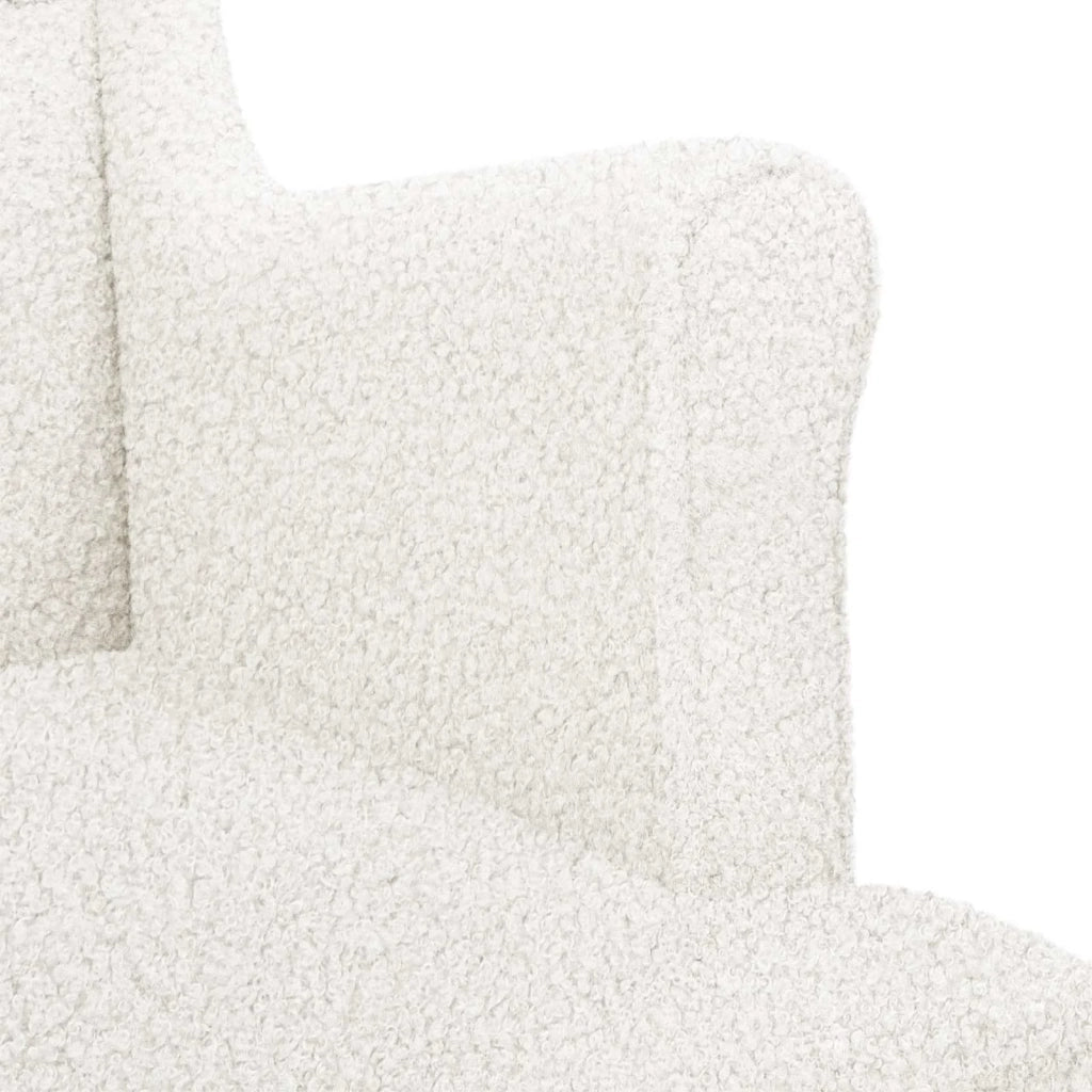 Poltrona-Poltroncina-Divano Sedia Crema Boucl¨¦ 455143