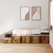 Struttura Letto da Riporre in Legno Vecchio 80x200 cm