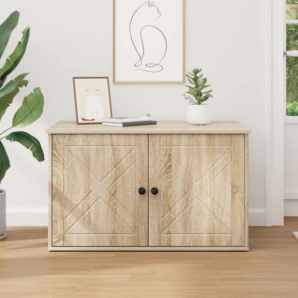 Casa per Gatti Sonoma 85 x 55 x 50,5 cm Legno multistrato CFW8142743