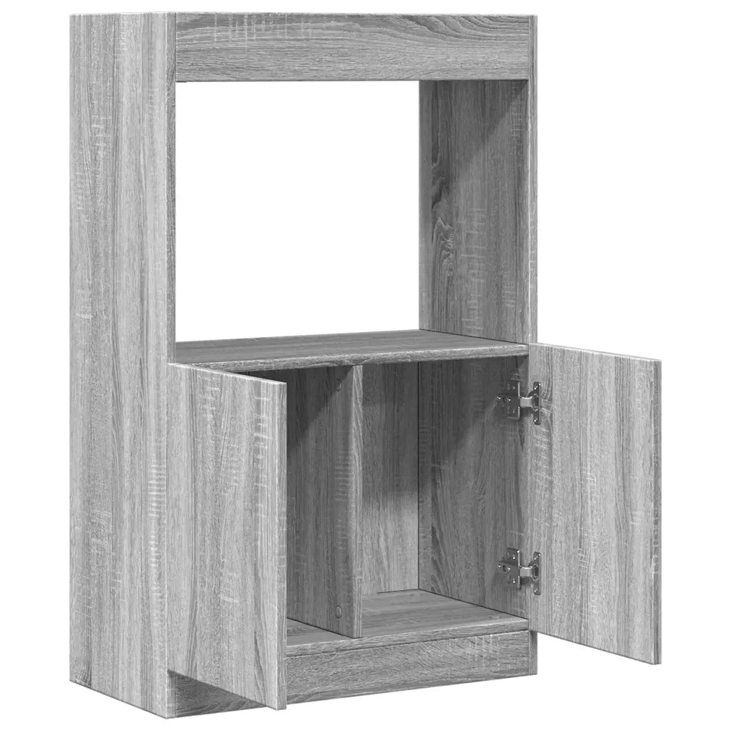 Credenza Grigio Sonoma 63x33x100 cm in Truciolato 855102
