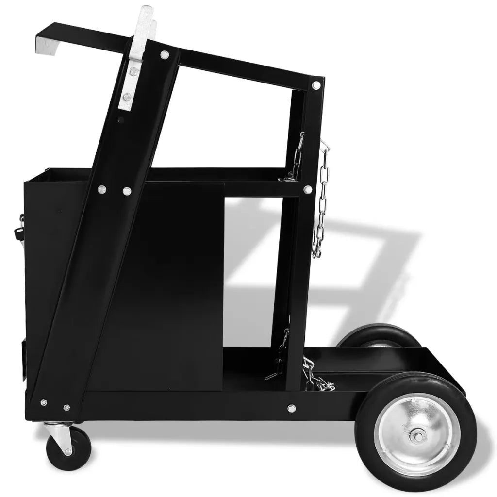 Carrello di Saldatura con 4 Cassetti Neri CFW9404496