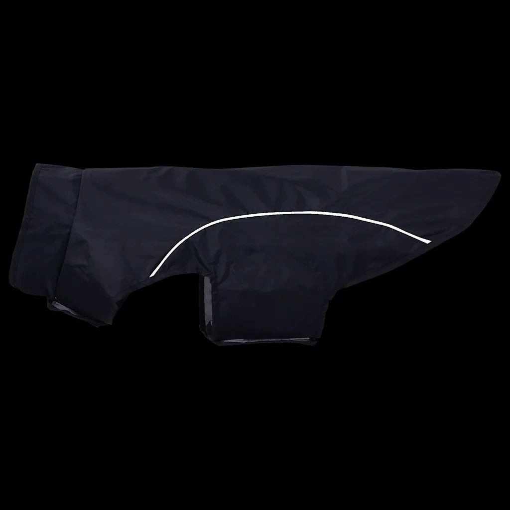 vidaXL Impermeabile per Cani con Strisce Riflettenti Poliestere 2XL