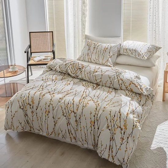 Set di Coperta da Letto - Coperta da Letto in Microfibra Soft 155 x 220 cm