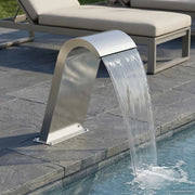 Fontana da Piscina Argento 47 x 31 x 60 cm Acciaio Inox 42039239