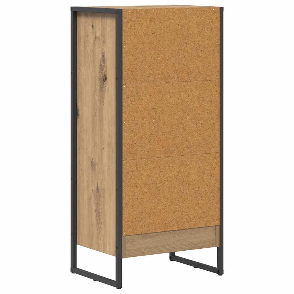 Armadio per Libri Rovere Artigianale 40 x 30 x 86,5 cm