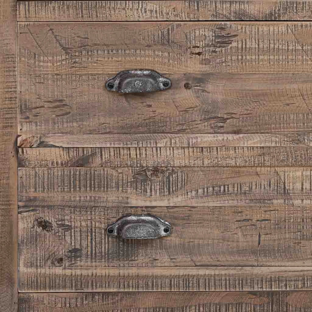 Vetrina in legno marrone 100x40x200h cm