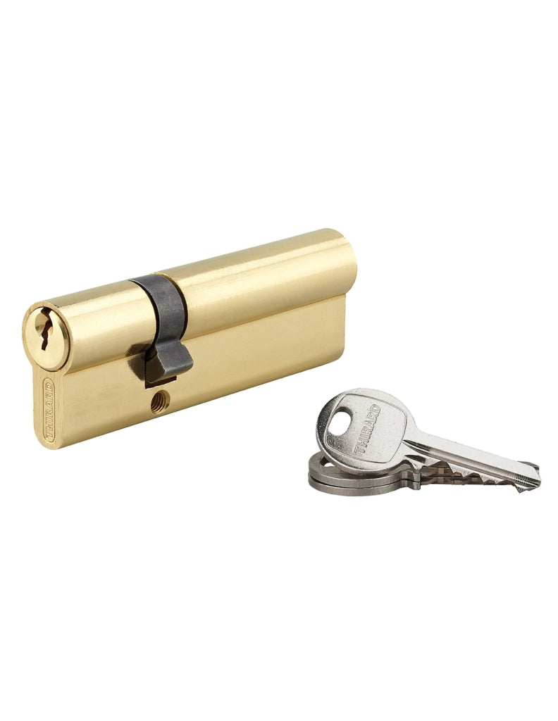 Cilindro europeo SA 30 x 65 mm finitura ottone, 3 chiavi – THIRARD