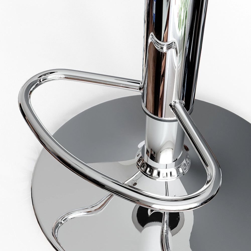 Vicco Set di 2 sgabelli da bar Bianco 33 x 92 cm 2 parti