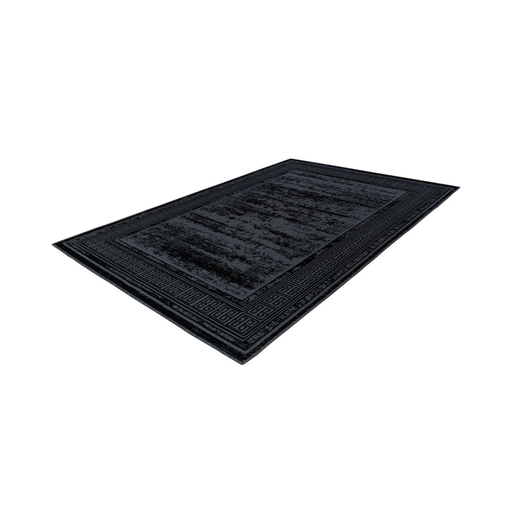 Tappeto Kalea 300 nero effetto vintage 160x230 cm