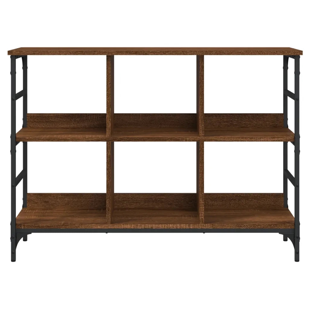 Credenza Rovere Marrone 102x32x73,5 cm in Legno Multistrato 837726