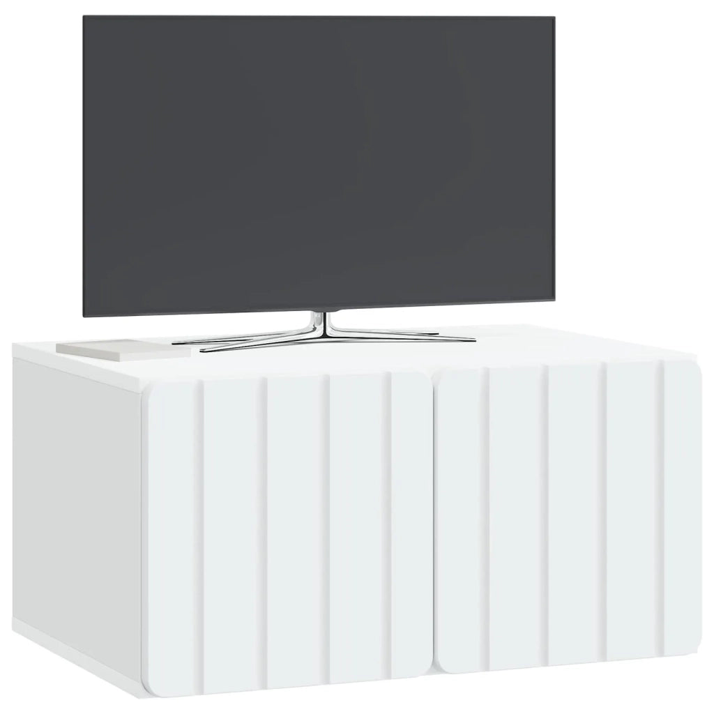 Mobile Porta TV da Muro Bianco 59,5 x 41 x 30 cm 898335