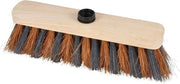 Bastone da spazzatura in legno di zebra con fibre di cocco + PVC 29 cm per esterno