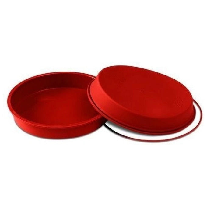 Silikomart Tortiera Tonda in Silicone con Anello di Supporto Ø 18 cm
