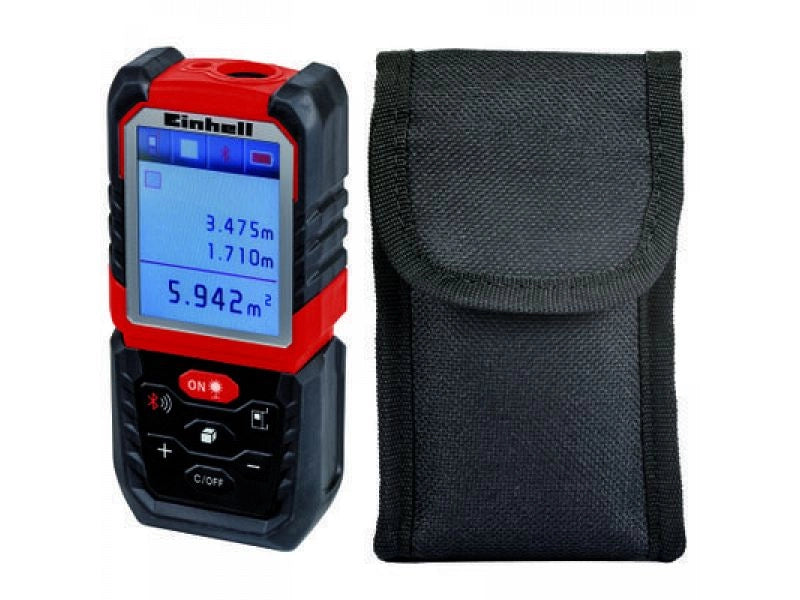 Misuratore laser Einhell TE-LD 60 misura fino a 60m bluetooth custodia inclusa