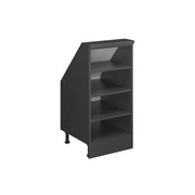 Mobile sottotetto Rion Antracite/Antracite 40 x 83.8 cm con 4 scomparti Vicco