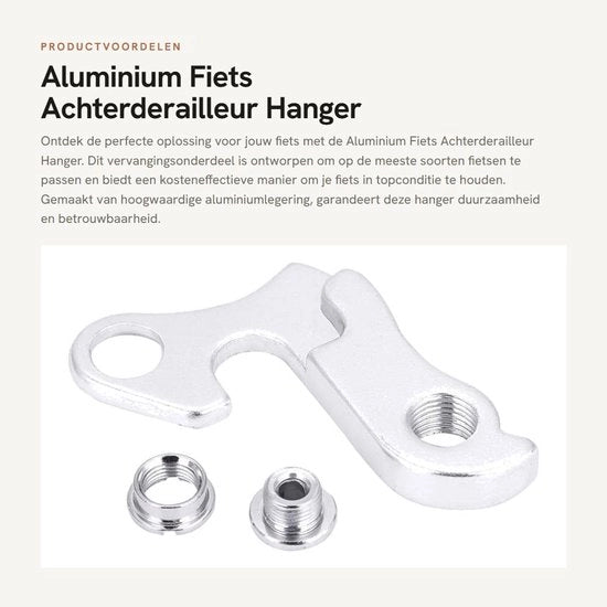 Derailleur Hanger in Alluminio - Ricambio - Derailleur Mech Hook - Beugola del Frame - Riduci i Costi di Manutenzione - Sostituzione Pratica e Duratura