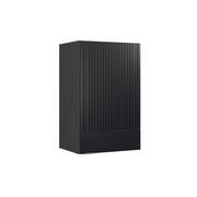 Vicco Pensile da cucina Nero a righe 45 cm