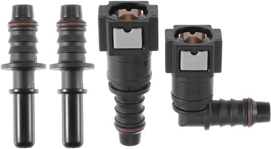Connettore di combustibile in nylon di alta qualità - Corrosione resistente - Incluso O-ring - Connettore di combustibile - Risparmia tempo