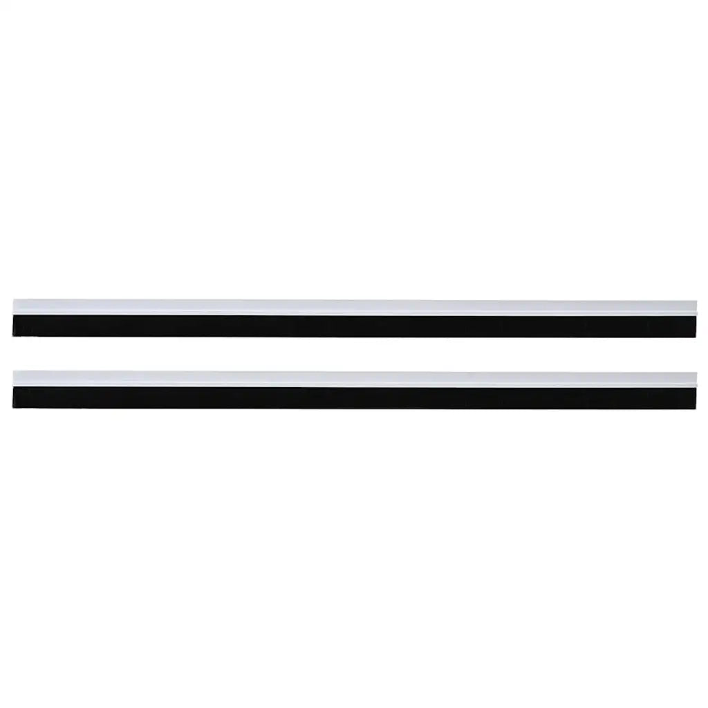 Spazzole per porte autoadesive 2 pcs Bianco 100 cm 42019510