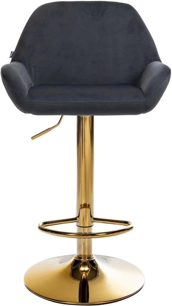 Barhocker Braga Gold Samt