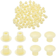Pluggi in Silicone Ronde 100 pezzi - Afdichtpluggi - Pluggi Acqua-Resistenti - Pluggi Antisfondamento per Fori di Viti - Idonei per la Produzione di Mobili - Copertura per Fori
