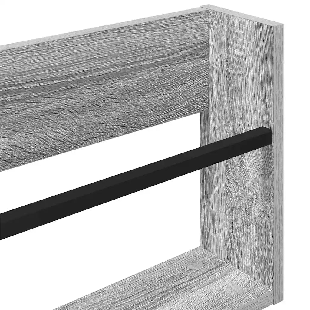 Scaffale per riviste Grigio Sonoma 80 x 12 x 30 cm CFW2900656