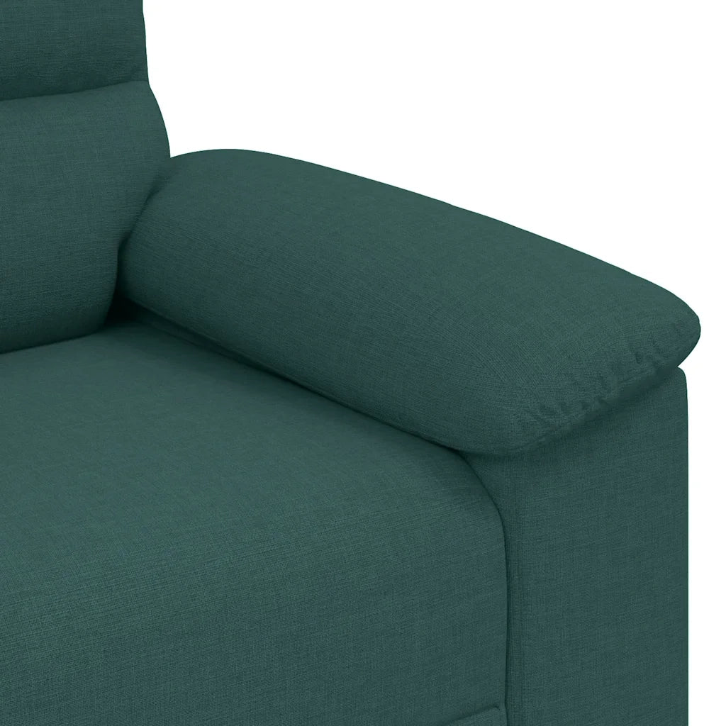 Divano Sedia-Poltrona Verde Scuro 100x81x84 cm in Tessuto