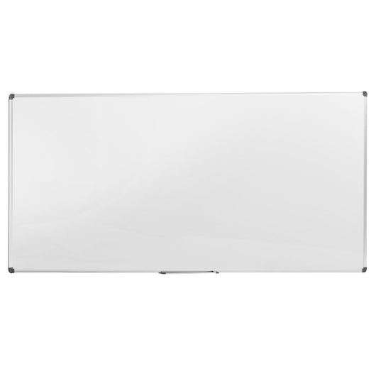 Lavagna per Ufficio Magnetica 200x100 cm in Alluminio Silver