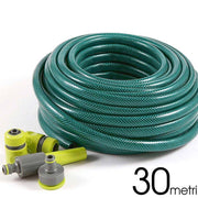 Trade Shop - Tubo Da Giardino 30 Mt In Pvc Irrigazione E Giardinaggio Con Connettori -