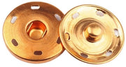 Drukknop 20 Stuks - Metallico - Drukknop per Naaien - Bottone a Sfascio - Abbigliamento/Artigianato - 10 mm Dimensione - Bottone a Sfascio