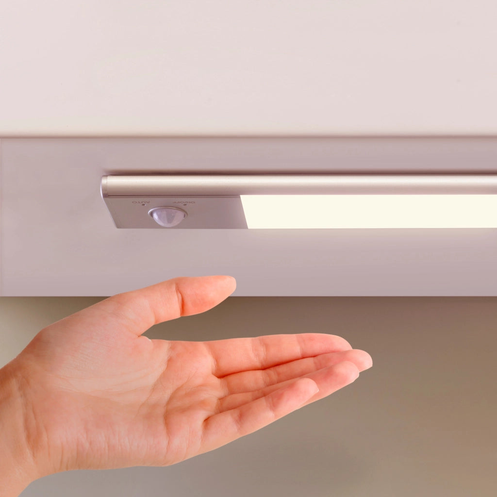 Lampada Led Ricaricabile Sensore di Movimento 400 mm Emuca Kaus