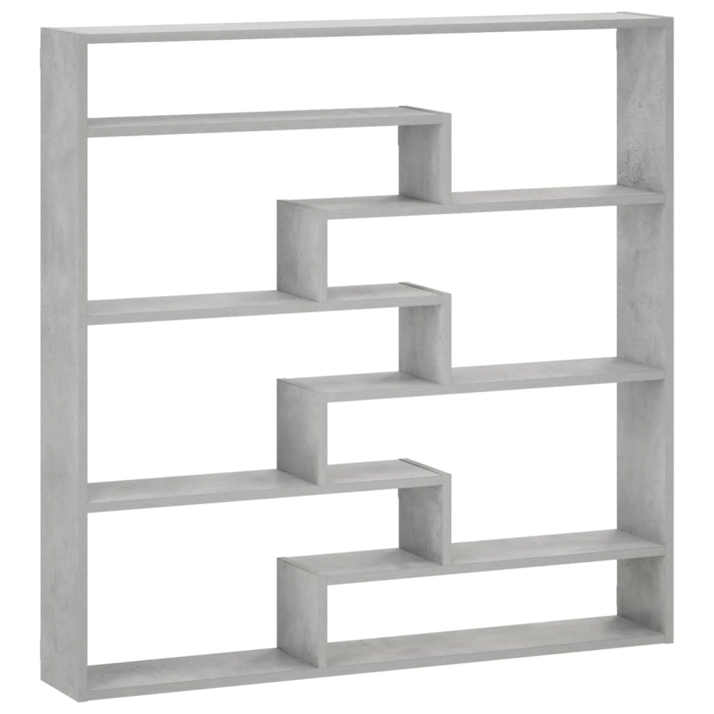 Scaffale da parete Grigio Cemento 103 x 17 x 102 cm 8015019