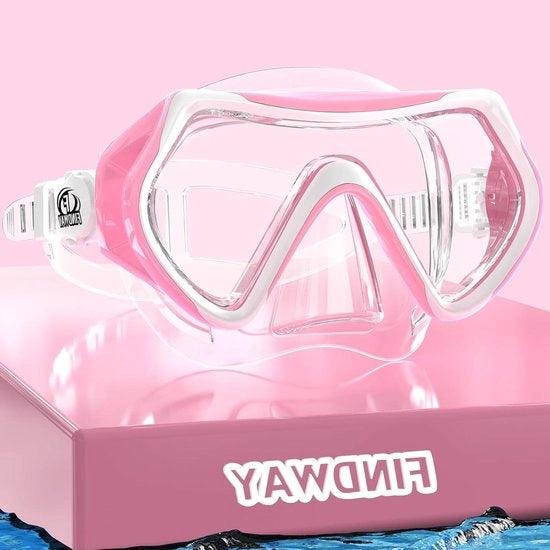 Maschera da immersione per adulti - Vetro resistente - Imprigionamento d'acqua zero - Unisex - Maschera da snorkeling