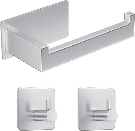 Supporto per Cartucce da Toilette Senza Forare, Supporto per Cartucce da Toilette Autoadesivo Supporto per Cartucce da Toilette in Acciaio Inox con 2 Ganci per Asciugamani per Bagno e Cucina, Argento

Modello: 
Specifica: 
Codice Prodotto: